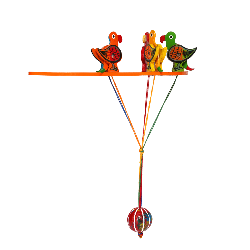 Pecking Parrots Balance Toy